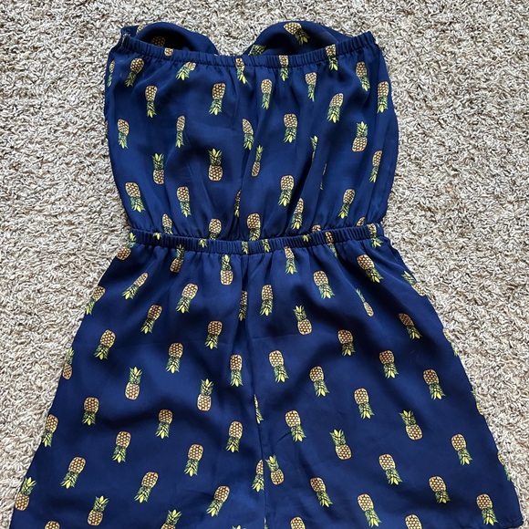 Strapless romper - Picture 6 of 7